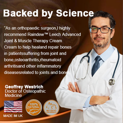 Raindew™ Leech Advanced Joint & Muscle Therapy Cream - specializing in orthopedic conditions