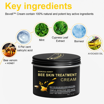 🏅👨‍⚕️Raindew™ Manuka Honey Bee Skin Treatment Cream🐝（AAD 𝑅𝑒𝑐𝑜𝑚𝑚𝑒𝑛𝑑𝑒𝑑） (🔥𝑳𝒂𝒔𝒕 𝒅𝒂𝒚 𝒑𝒓𝒐𝒎𝒐𝒕𝒊𝒐𝒏 7𝟎% 𝒐𝒇𝒇)