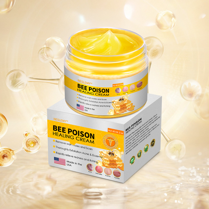 NESLEMY™ Bee Venom Skin Cream（👨‍⚕BAD Recommended),for Remove Warts, Acne and Scars